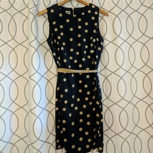 Anne Klein Polka Dot Sheath Dress